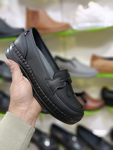 کفش طبی زنانه (39 تا 42) با پد خارپاشنه ، رنگ مشکی+ کیفیت تضمینی کد 2191 + ارسال رایگان