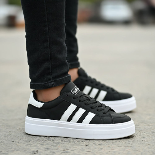 ونس مردانه مشکی قالب استاندارد (۴۱ تا ۴۴) | کد 2199 + ارسال رایگان