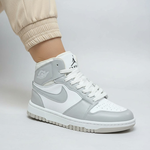 کفش اسپرت ساقدار دخترانه جردن | سبک، ضد آب و مناسب استفاده روزمره در هر فصل کد 2189 + ارسال رایگان